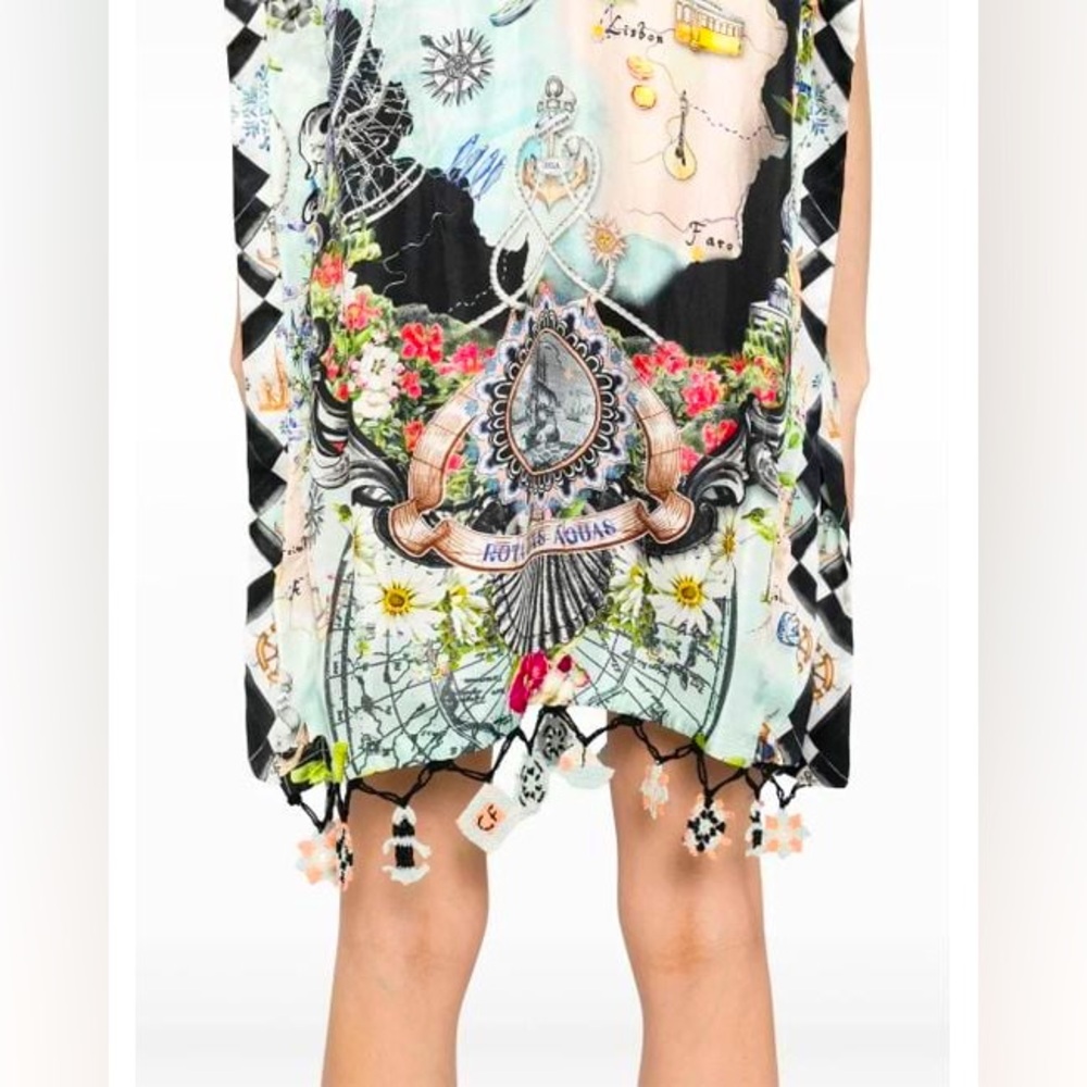 Camilla Folk Afloat tunic mini dress